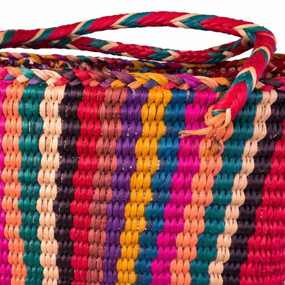 Nannacay Maldives Large Woven Tote - Picture 7 of 7